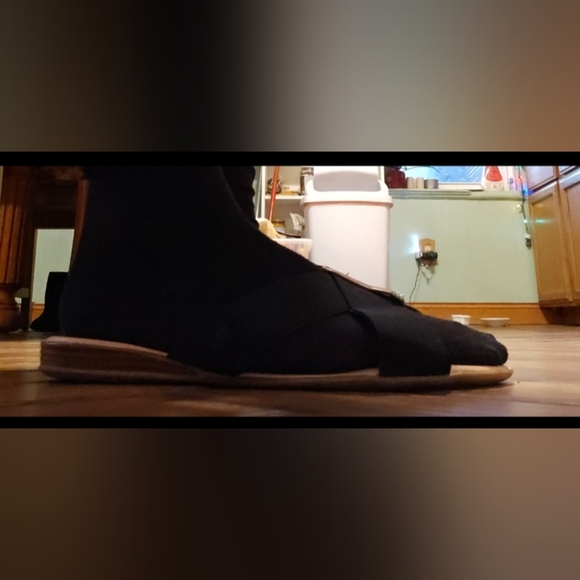 Good Soles by Catherines elastic crisscross Mule slip on sandal, size 12.5 women - Picture 7 of 7